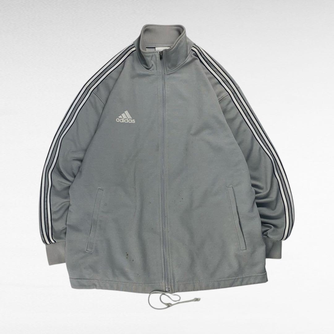 adidas トラックジャケット サイズL 00s】 アディダス L トラックジャケット ジャージ - メルカリ