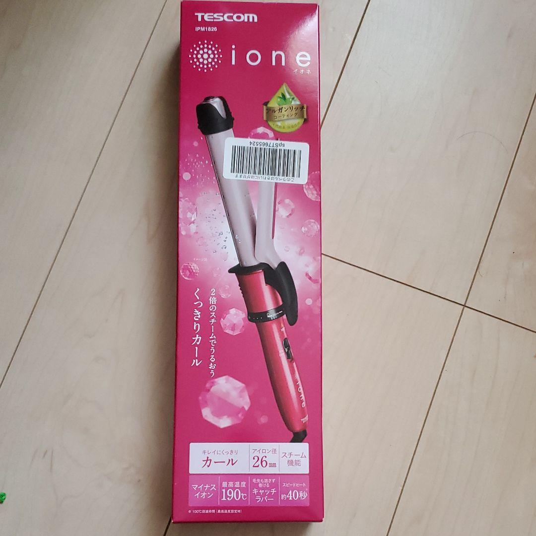 TESCOM IPW1826(P) マイナスイオン機能付き!カール長持ち