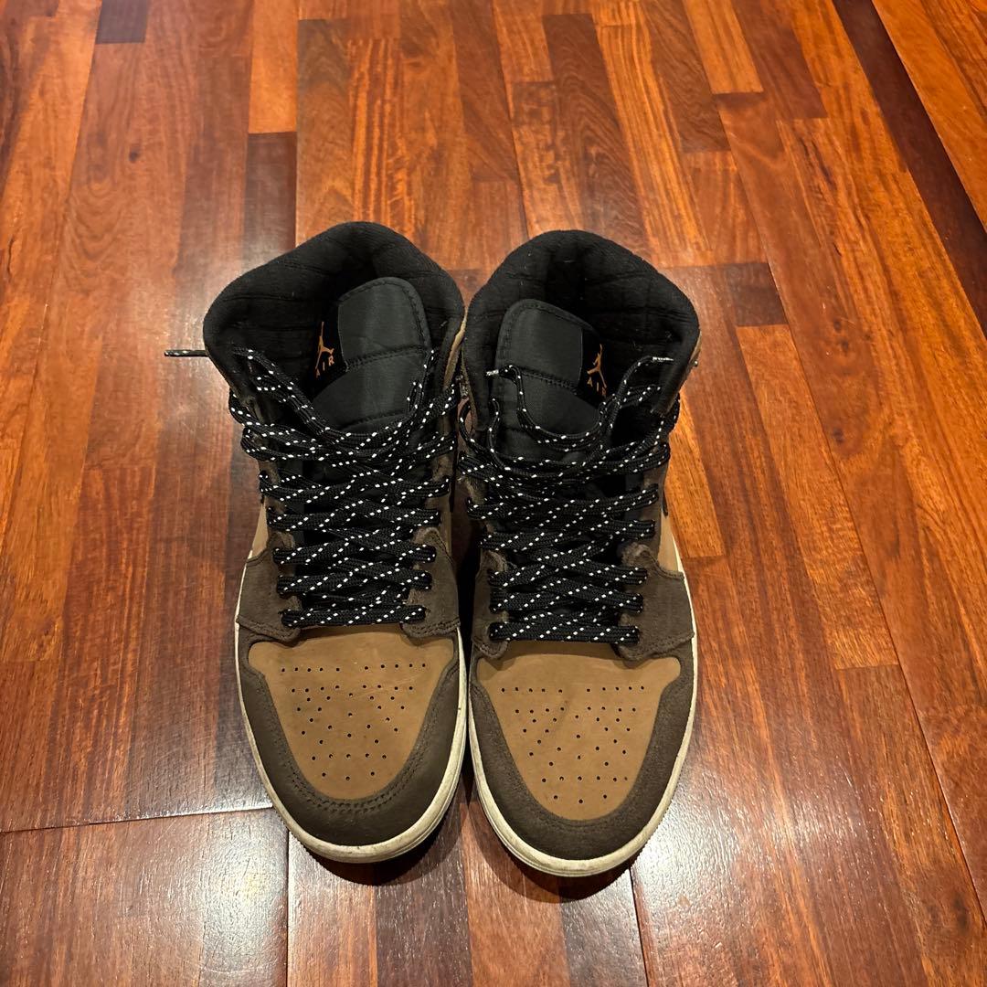 Nike Air Jordan 1 ブラウン/ブラック ハイカット