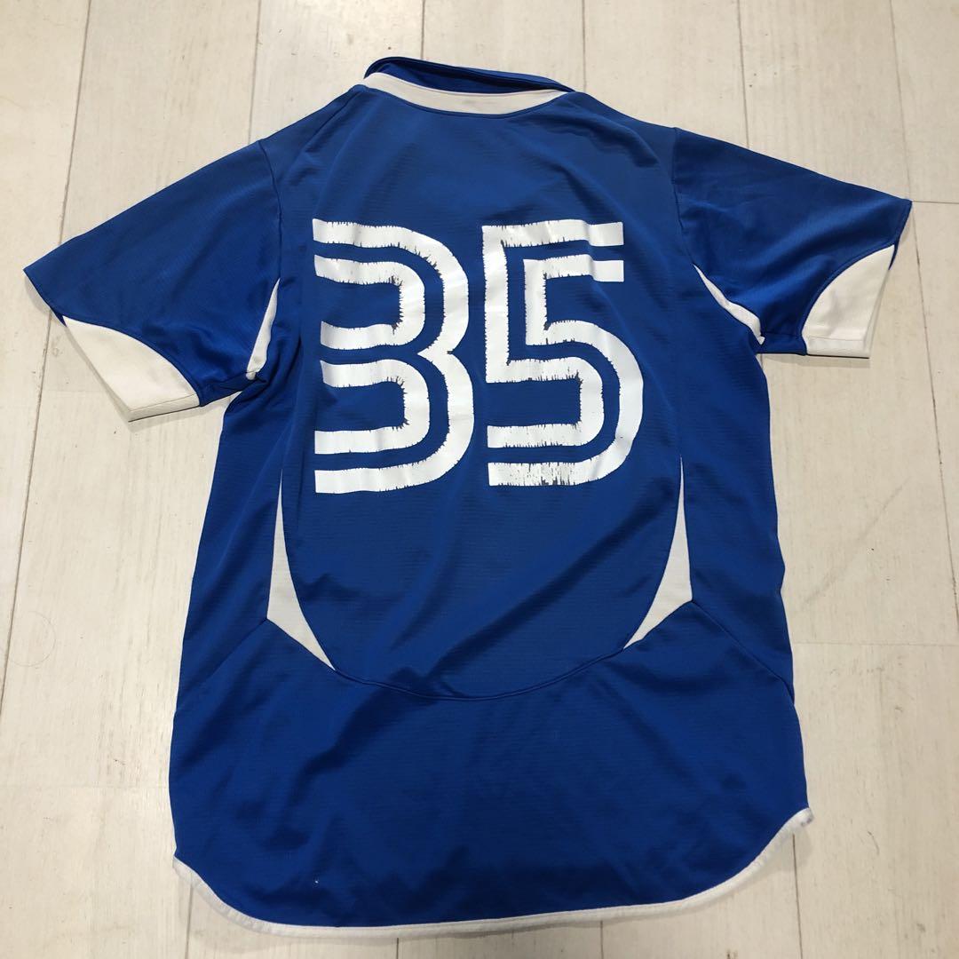 大津高校サッカー部 練習着 青