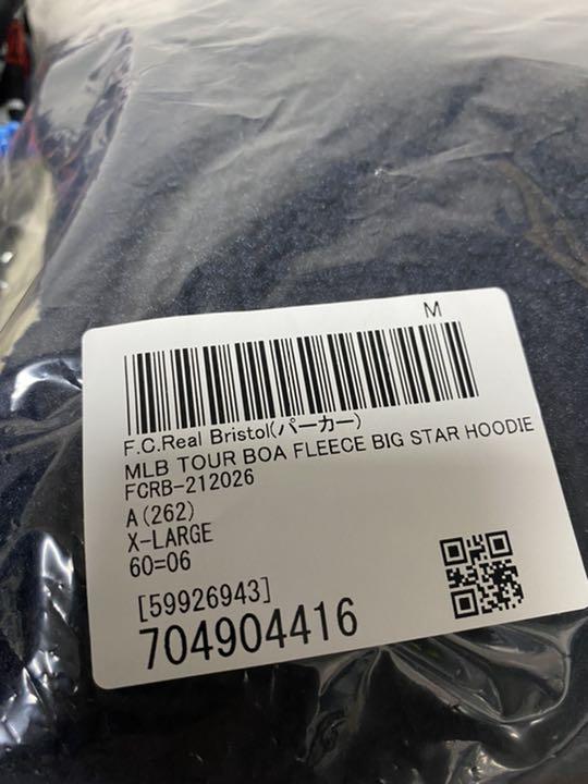 人気ブランドの HOODIE STAR BIG FLEECE BOA TOUR MLB FCRB - パーカー