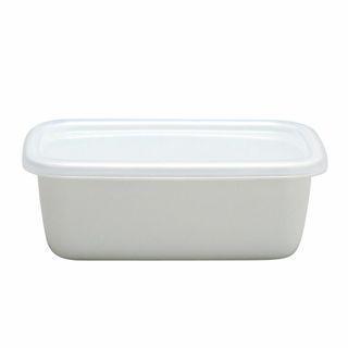 ホワイト プラスチック 保存容器 蓋付き