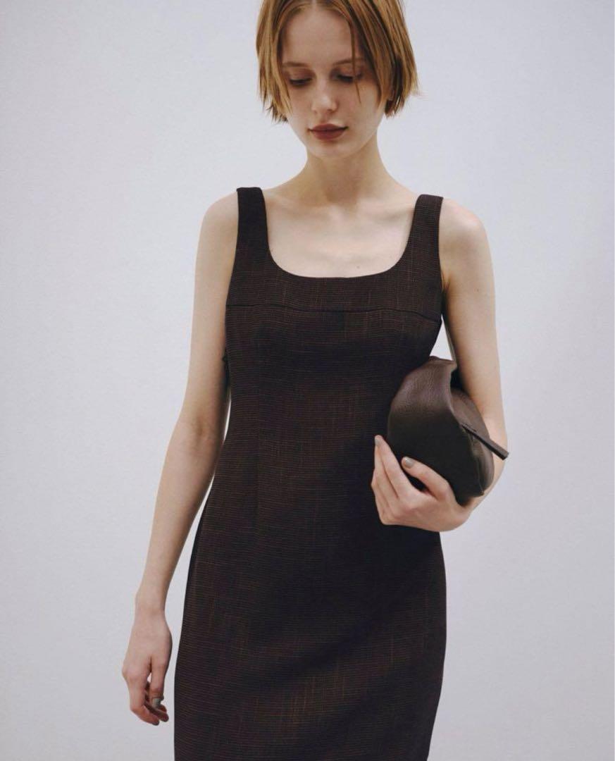 ワンピース TODAYFUL Check Pencil Dress