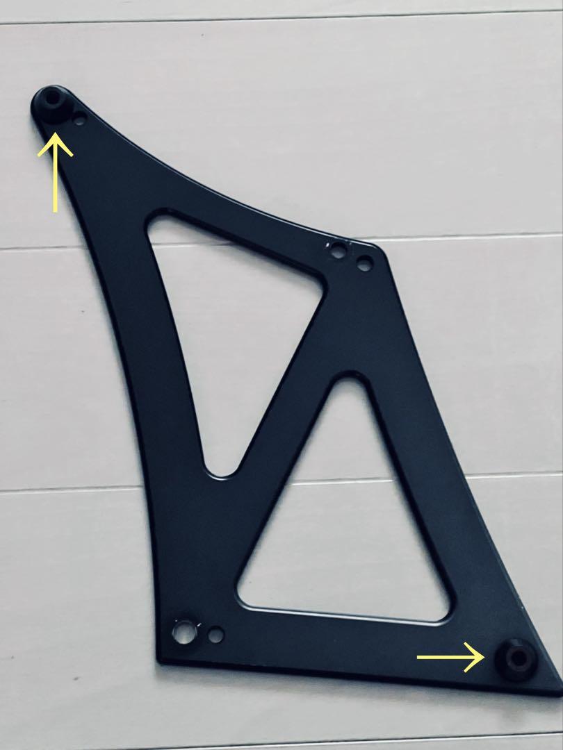 VOLTEX ブラケット　ステー 225mm GTウイング アルミ ボルテックス
