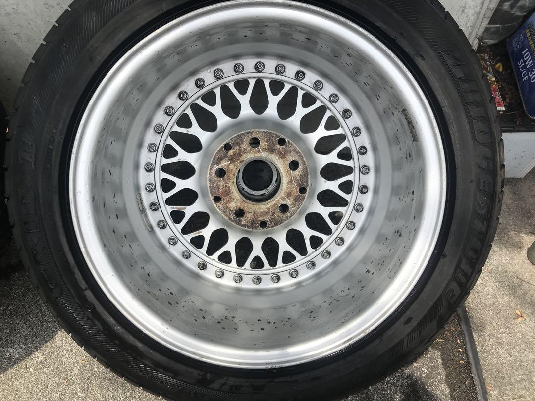 BBS ４本　旧車　深リム　当時物