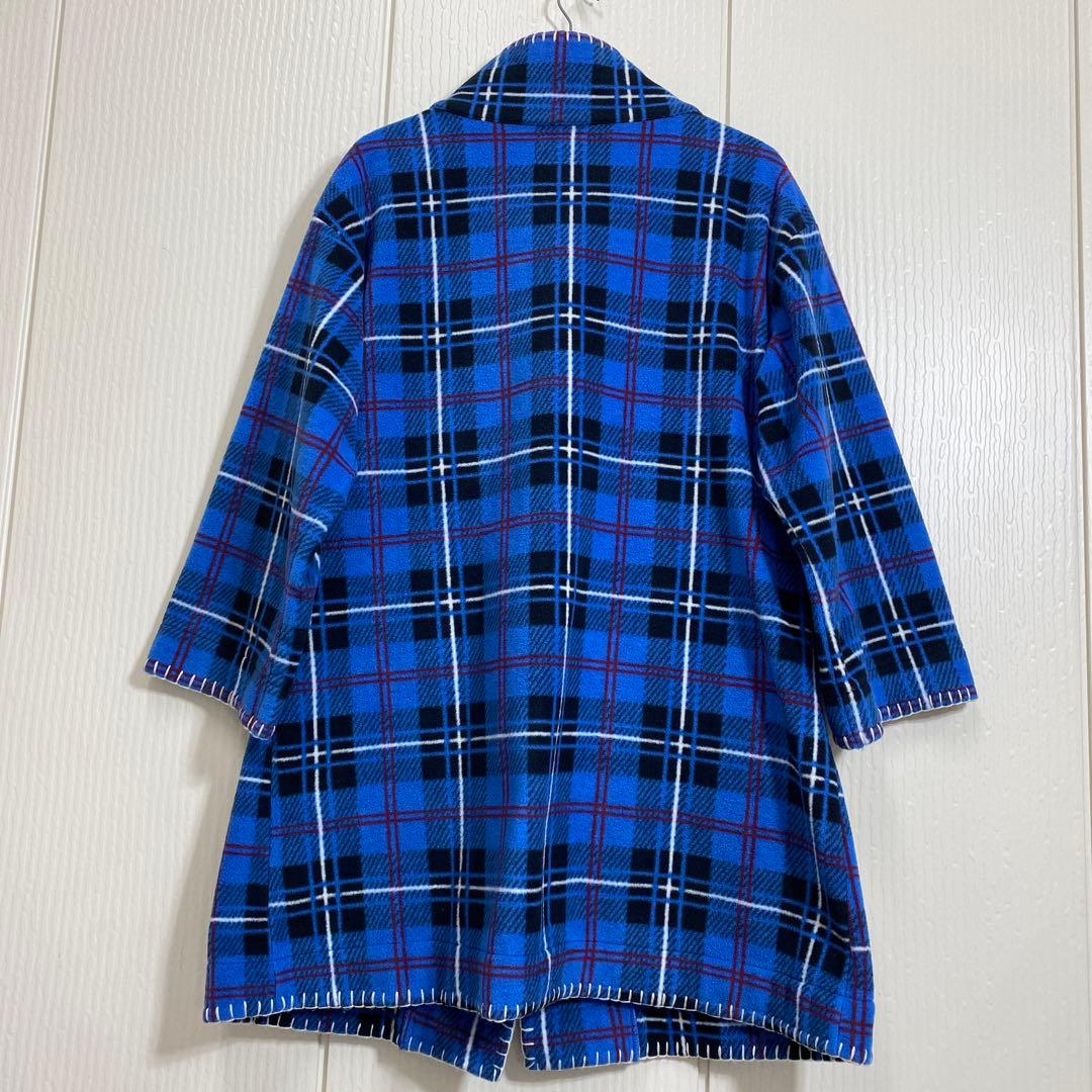 TSUMORI CHISATO SLEEP チェック フリース コート