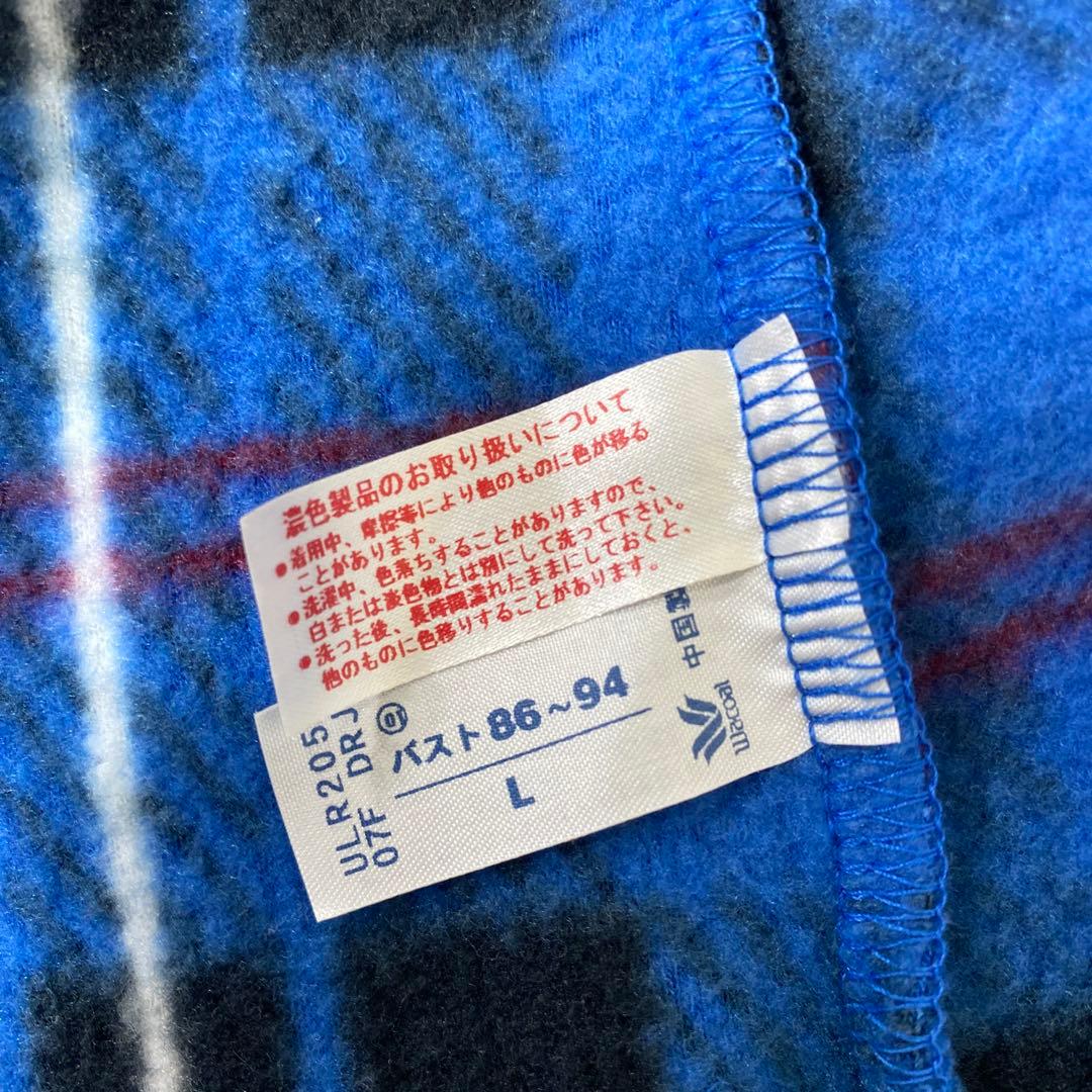 TSUMORI CHISATO SLEEP チェック フリース コート