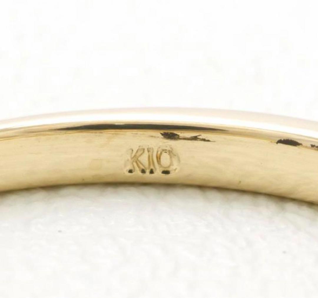 ヴァンドーム青山 リング 9号 ダイヤモンド K10YG ゴールド 指輪 美品
