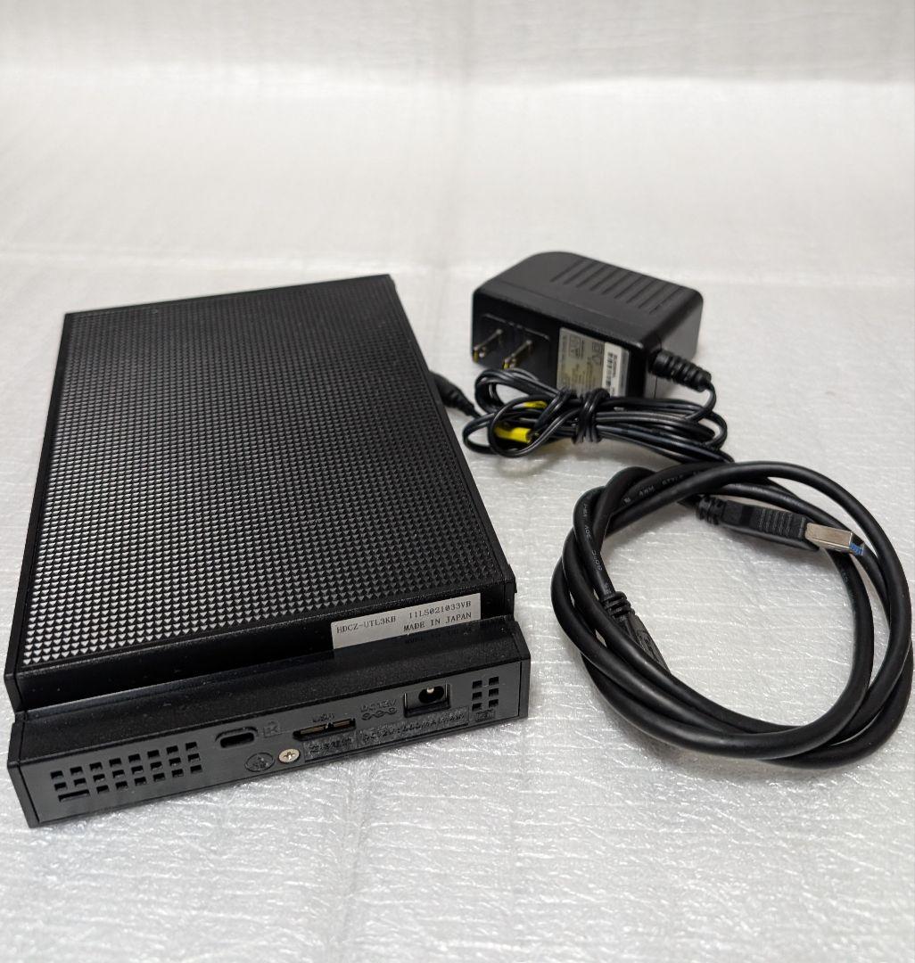 I-O DATA 外付けHDD HDCZ-UTL3KB　3TB