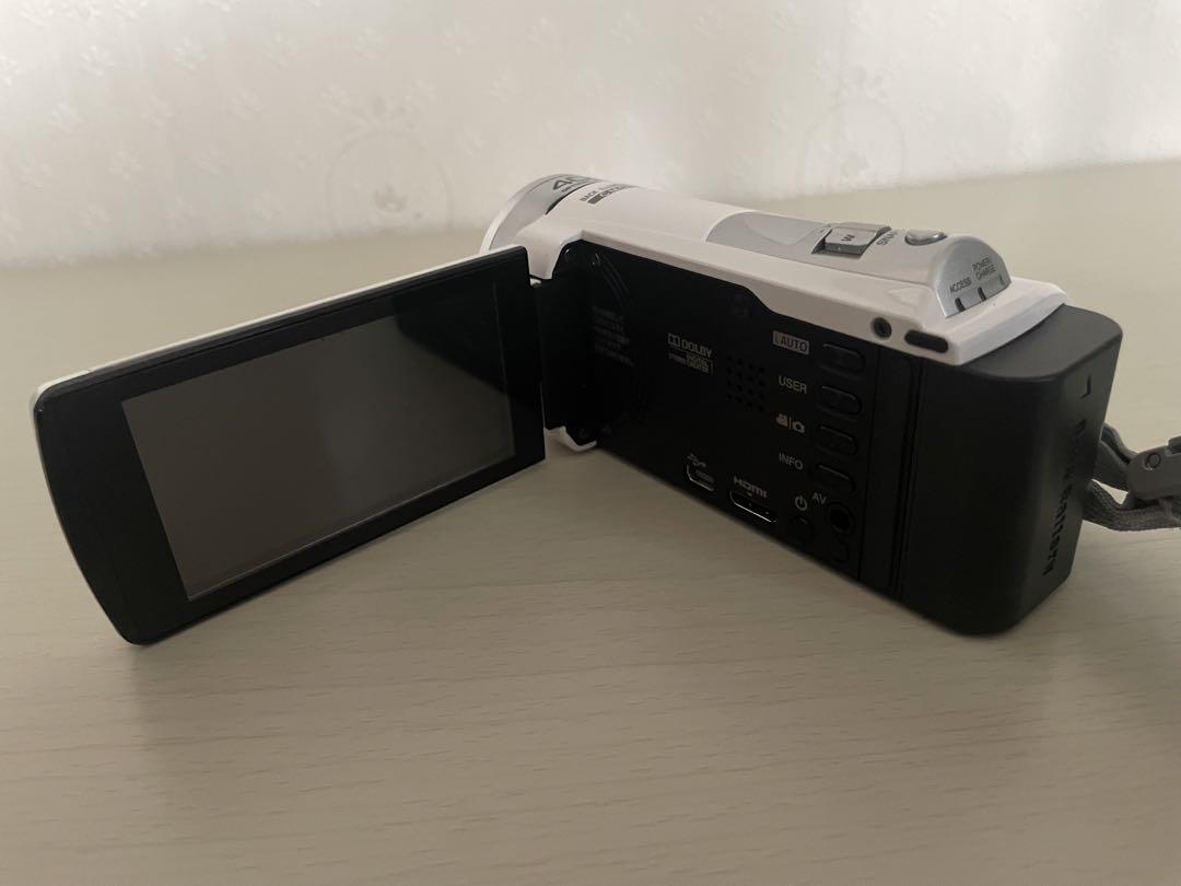 JVC GZ-HM33-W ビデオカメラ 極美品 JVC Everio ビデオカメラ FULL HD GZ-HM33