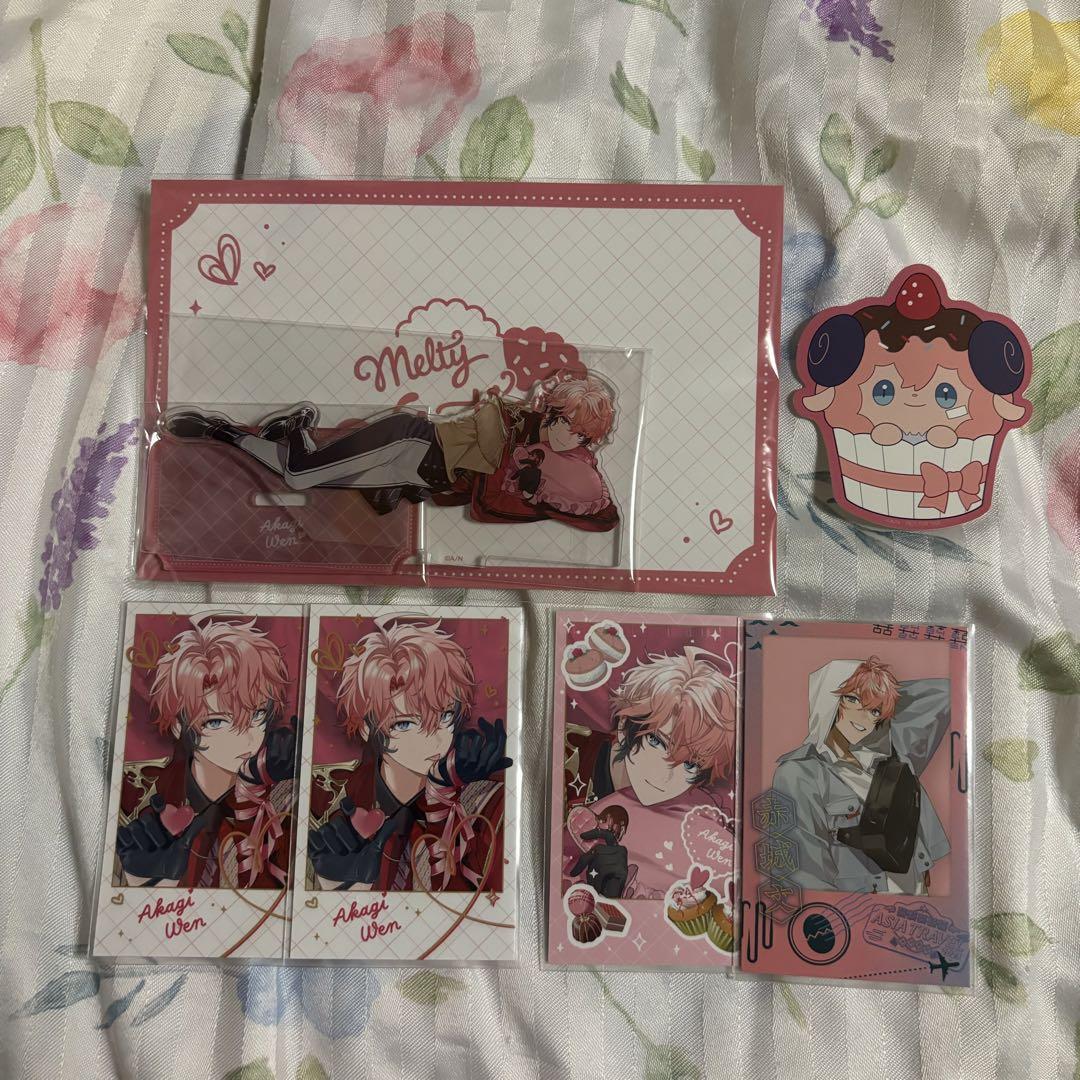 にじさんじ Melty Valentine アクリルスタンド チェキ 赤城ウェン