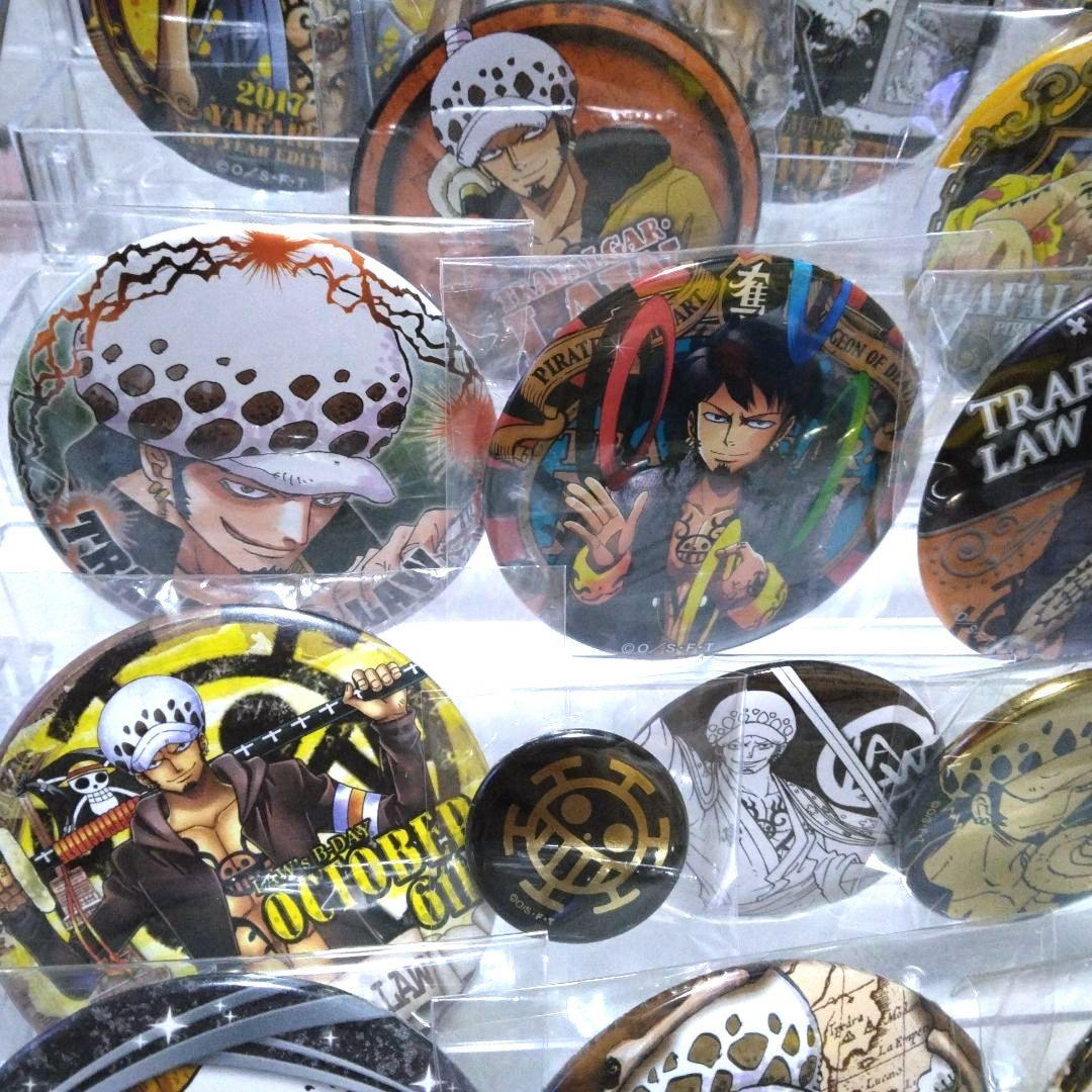 ワンピース 缶バッジ まとめ売り ロー 22点セット
