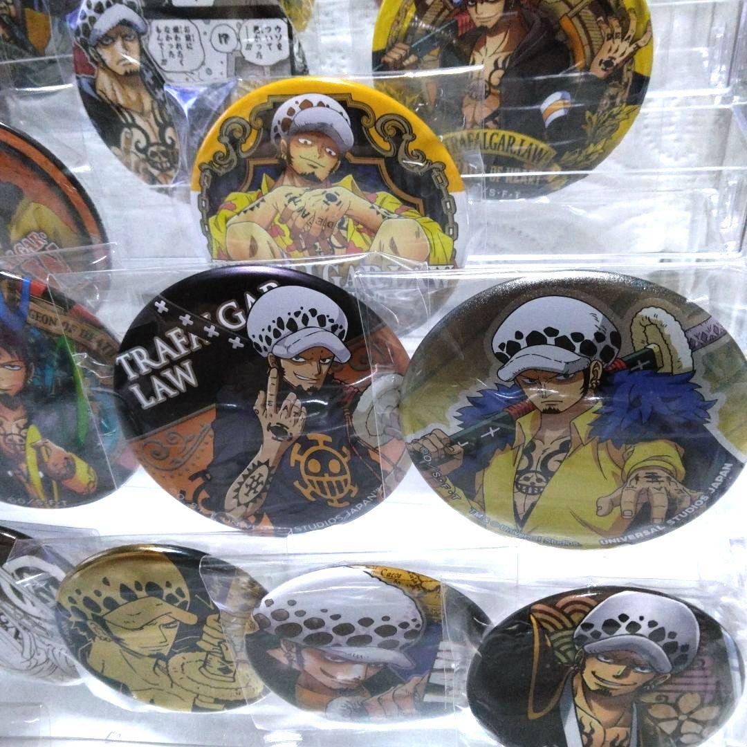 ワンピース 缶バッジ まとめ売り ロー 22点セット