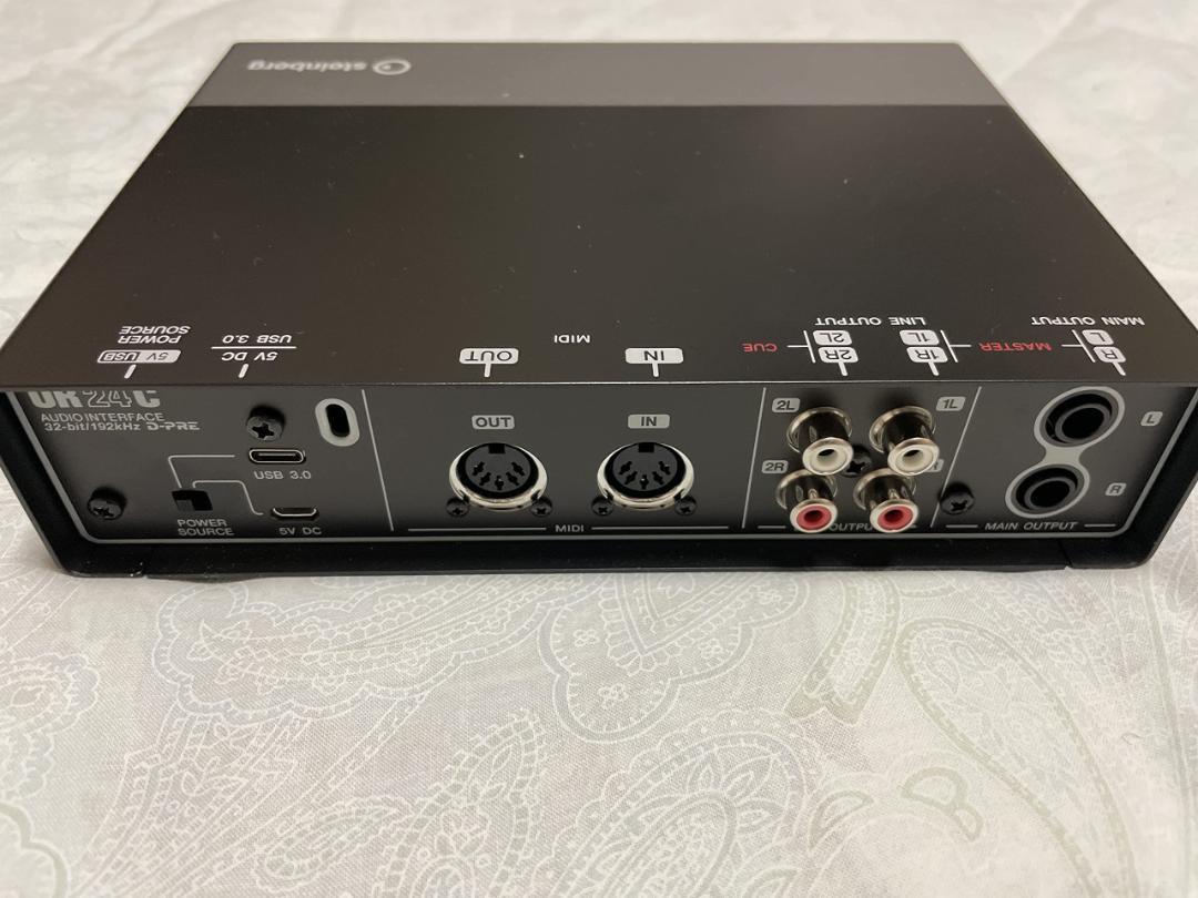 好評限定品 Steinberg オーディオインターフェース Uuo3L-m15640977364 UR24C 通販新作