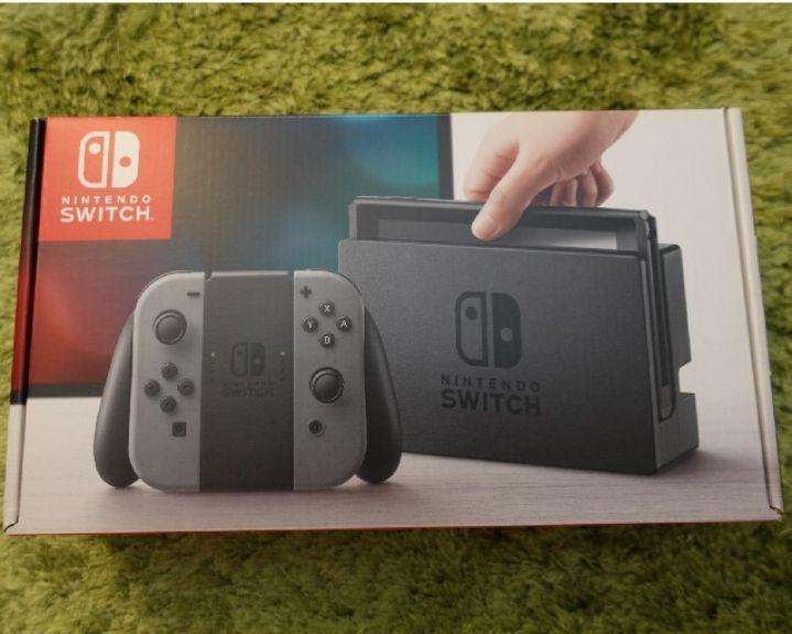 Nintendo Switch JOY-CON グレー本体