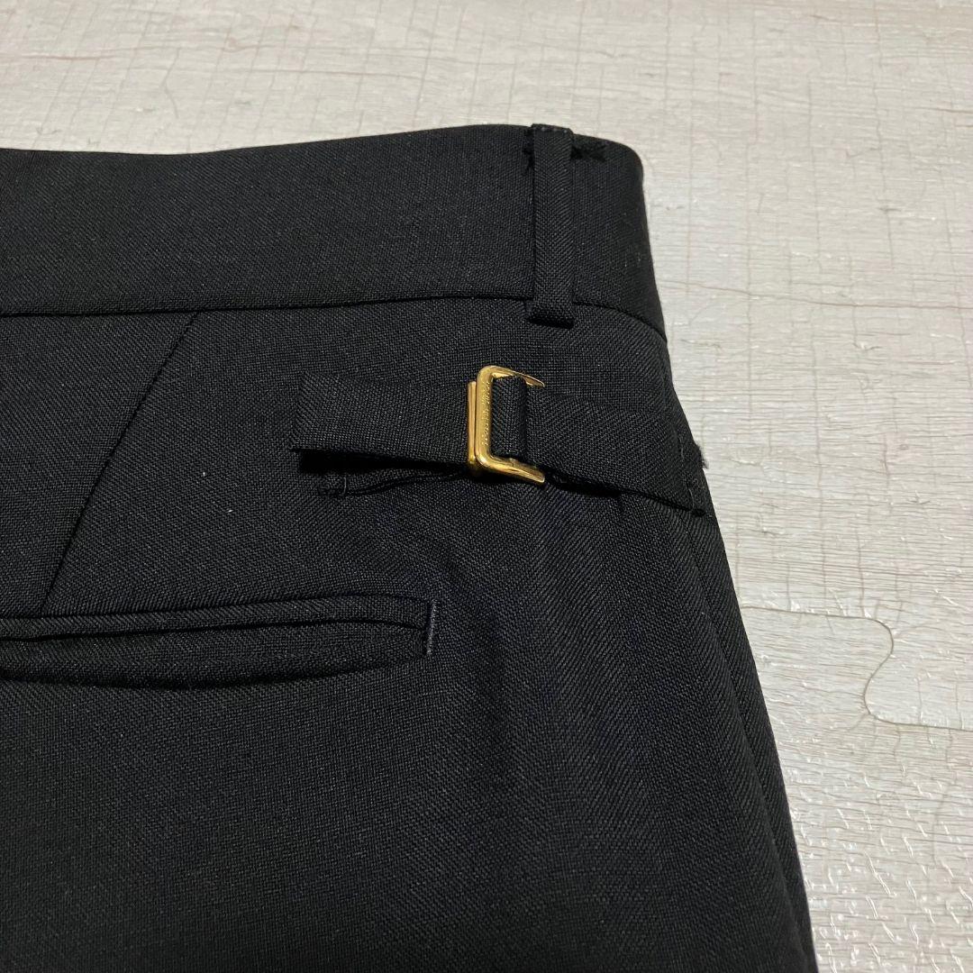 極美品　ルイヴィトン　セットアップスーツ　黒　無地　チェーン 2XL　 56