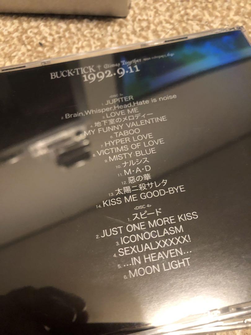 CD BUCK-TICK CLIMAX TOGETHER 1992 完全限定生産