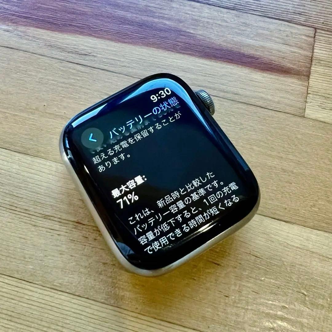 Apple watch 6 GPS+Cellular 44mm チタニウム Apple watch 6 GPS+Cellular 44mm チタニウム