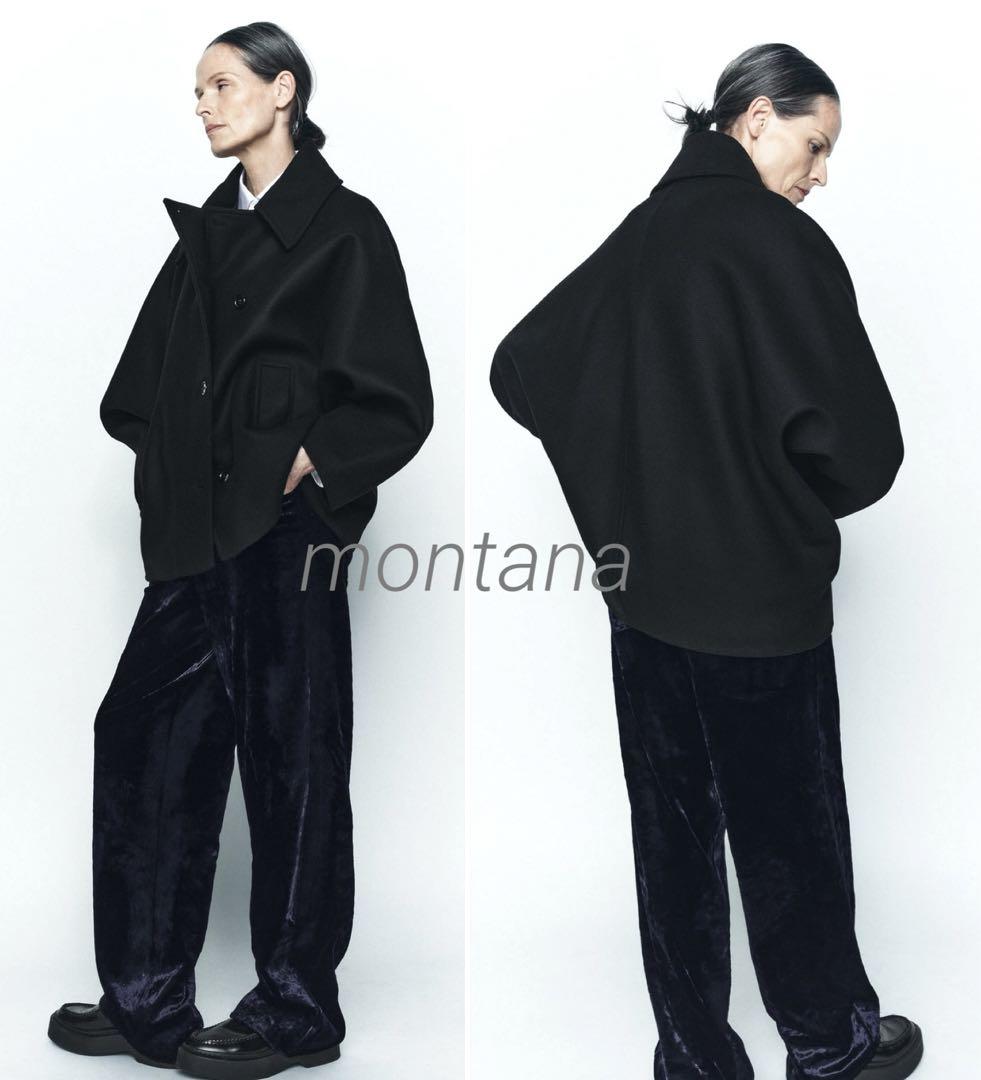 新品 2023aw ZARA manteco ウールブレンド ショートコート