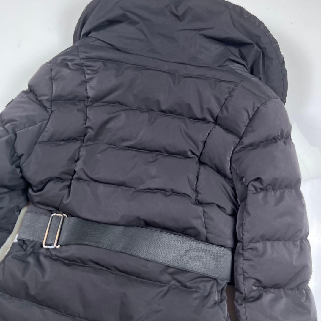 【美品】TATRAS タトラス エグレッタ ベルト付ダウンコート ブラック L