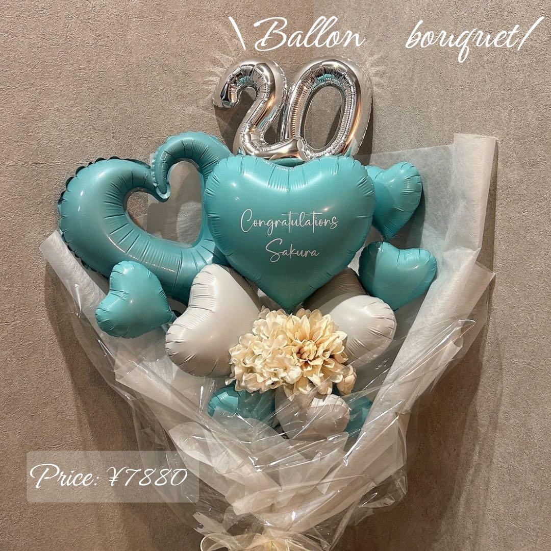 【名入れ代込み】バルーンブーケ　卒業バルーン　バルーンギフト