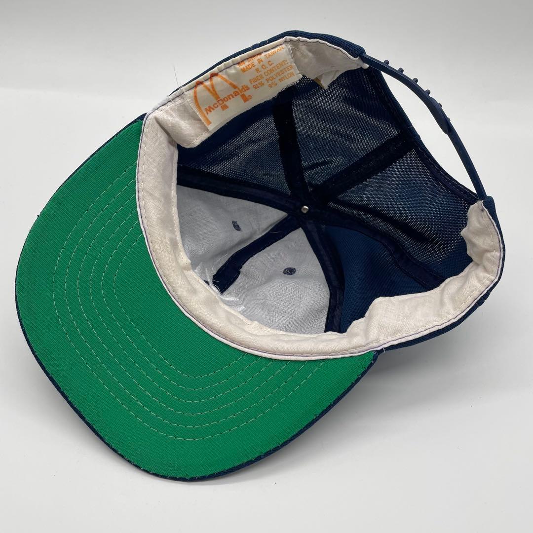 超 80s ヤンキース スナップバック キャップ つば裏緑 マクドナルドNEW ERA MEDICALDB_JP