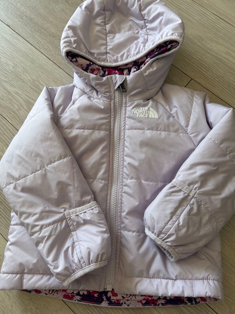 NORTH FACE 1歳~1歳半リバーシブルダウンジャケット