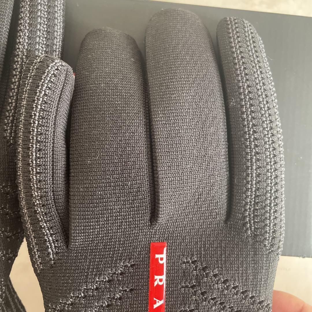 PRADA リネア・ロッサ　グローブ　サイズ9