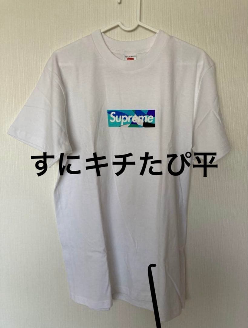 Supreme / Emilio Pucci® Box Logo Tee M 白