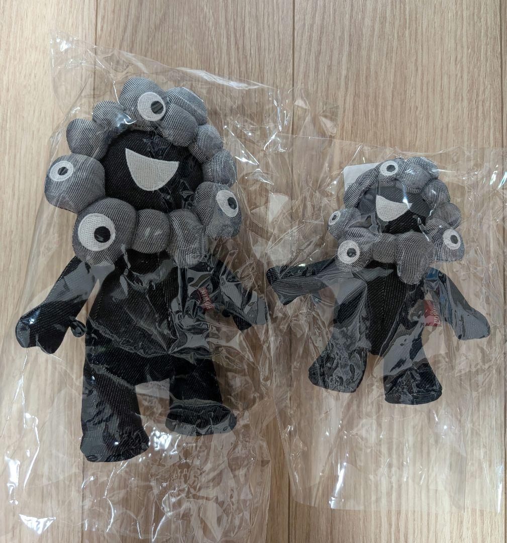 ミャクミャク EDWIN コラボ デニム ぬいぐるみ マスコット