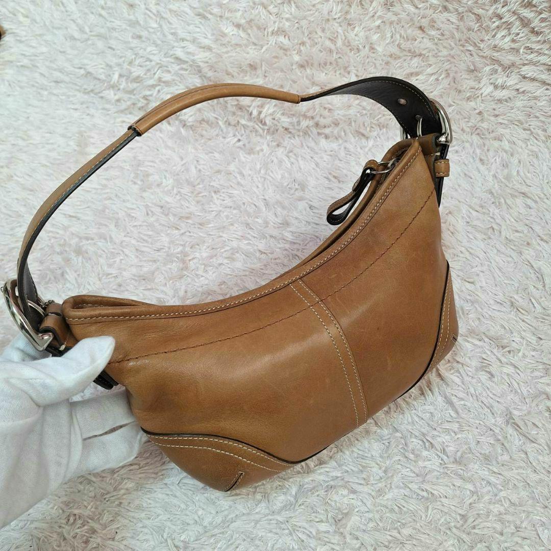 COACH コーチ ハーフムーン ワンショルダーハンドバッグ アクセサリーポーチ