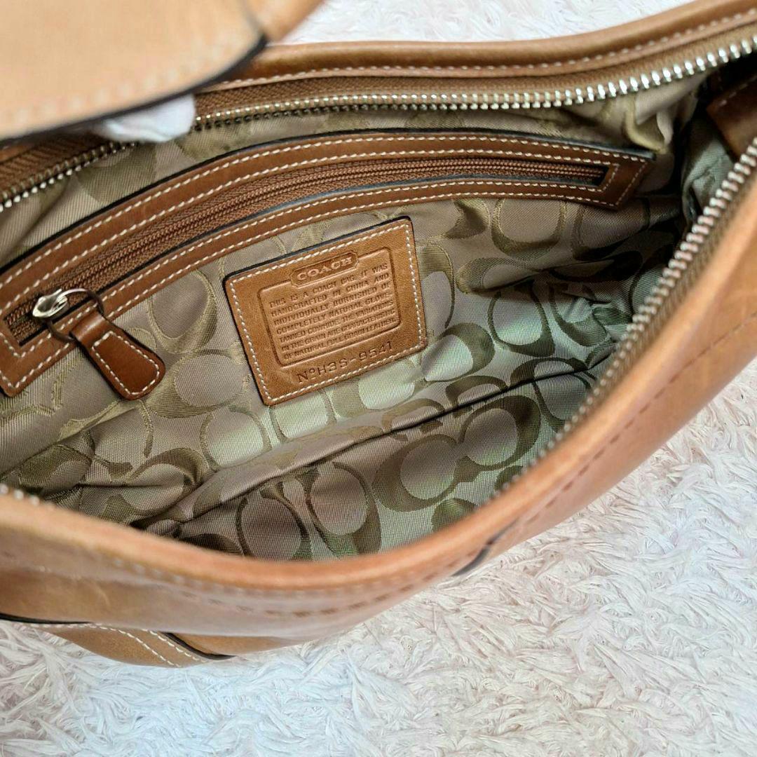 COACH コーチ ハーフムーン ワンショルダーハンドバッグ アクセサリーポーチ