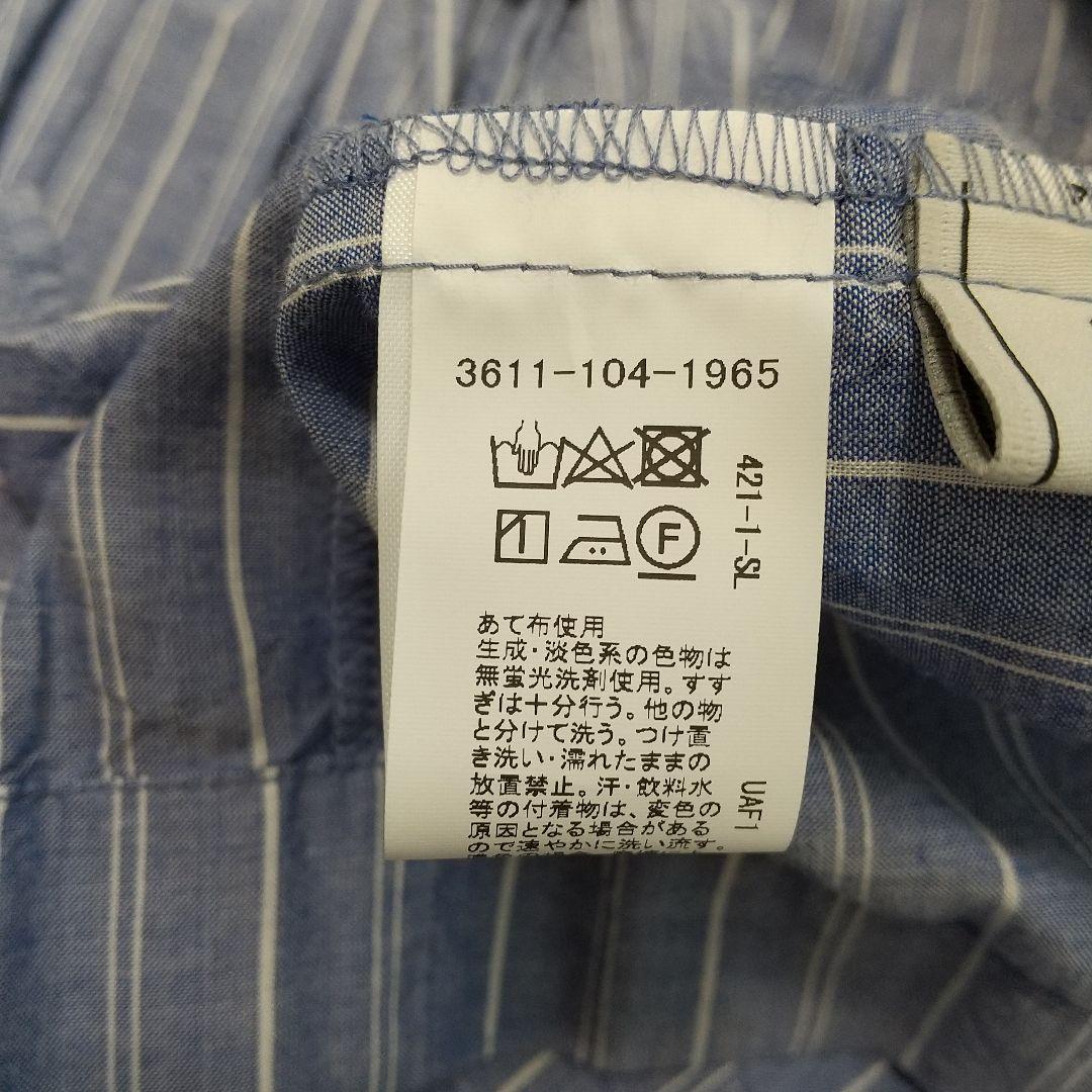 【新品】green label relaxing 全方位映えブラウス ストライプ