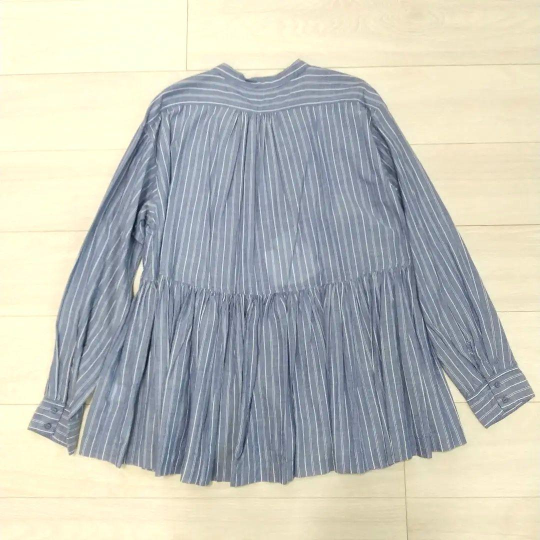 【新品】green label relaxing 全方位映えブラウス ストライプ