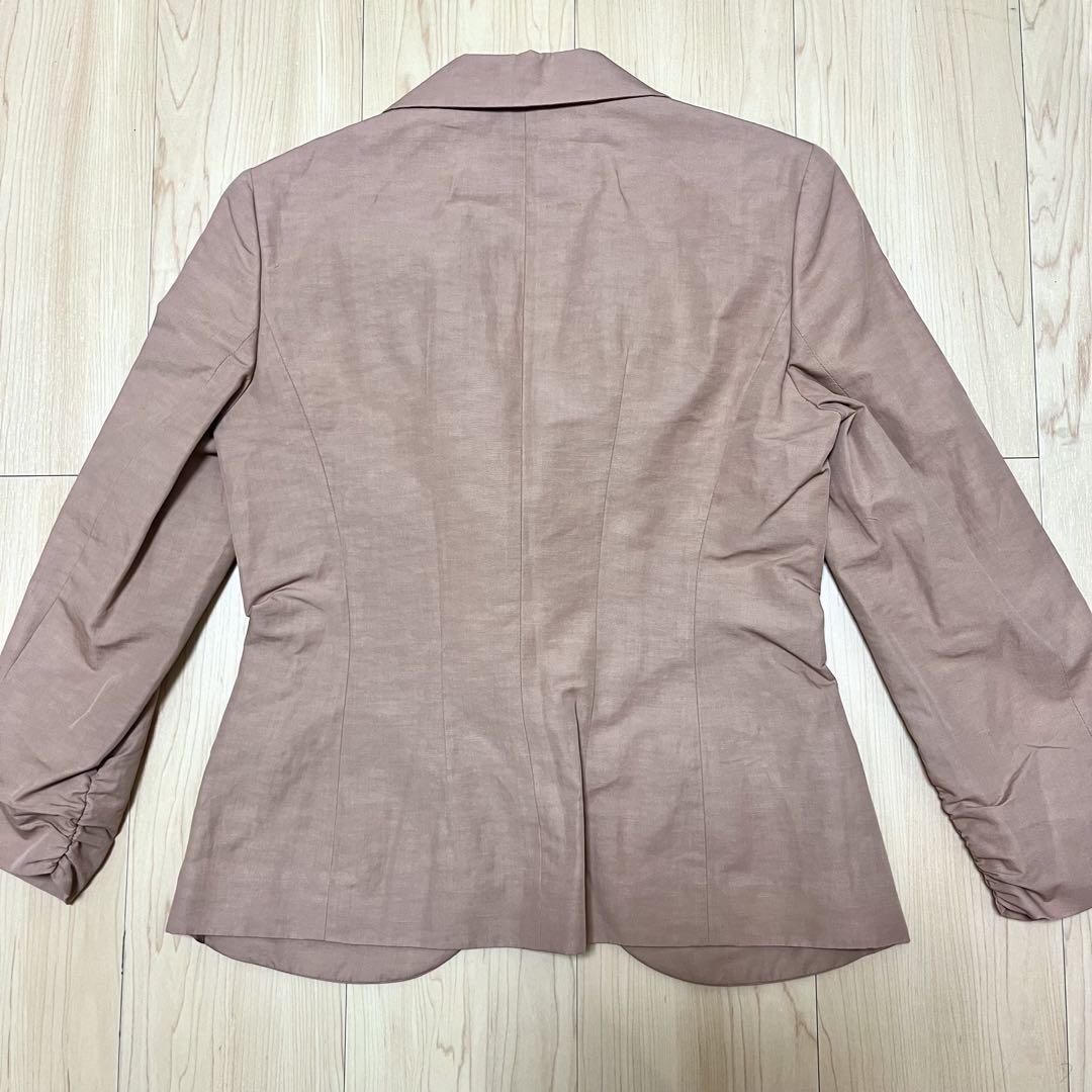 タグ付き】 Ferragamo シルク100％テーラードジャケット