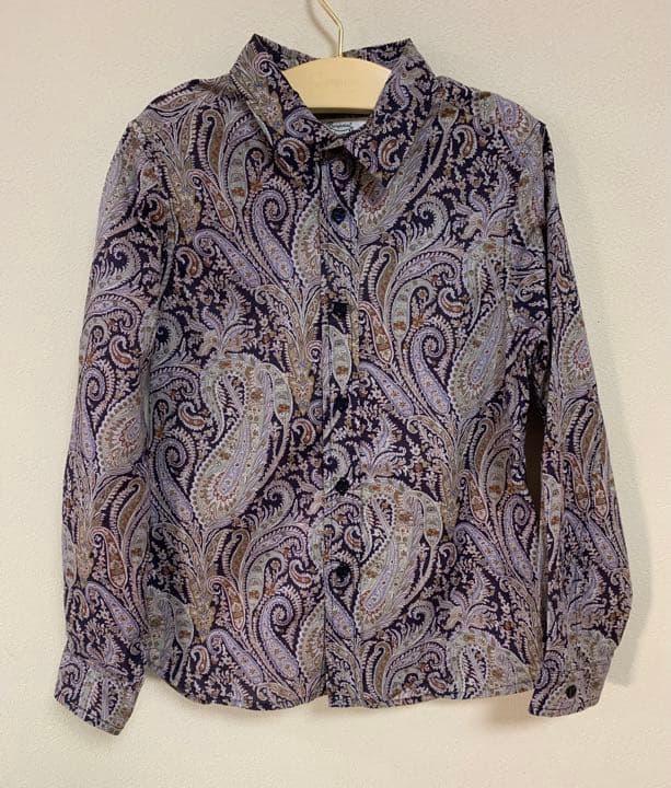 ボンポワン リバティ ペイズリー シャツ 8 www.mitap.ma