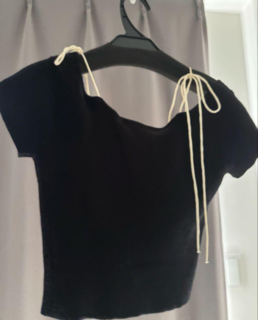 新品未使用 andmary Mew frill tops black - メルカリ