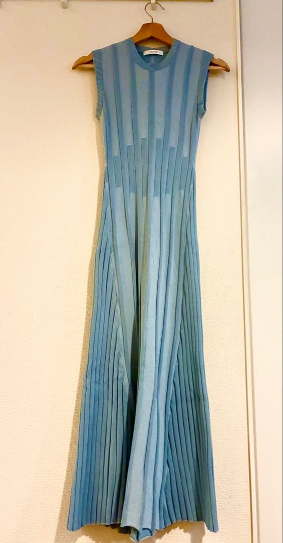 【CINOH/チノ】《STUDIOUS別注》ノースリーブニットドレス