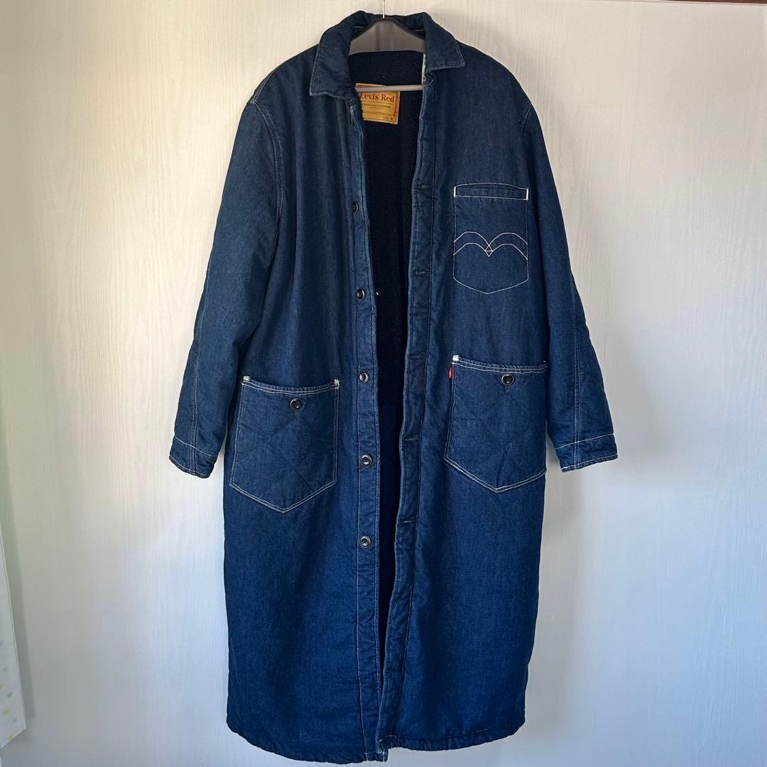 Mサイズ LEVI’SRED A1101-0000 デニム ロング コートM Levi s Red