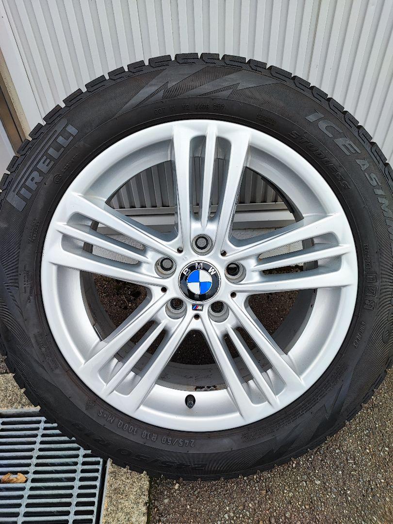 BMW F25 X3 純正　Mスポーツ　ホイール　18インチ ホイールのみ販売可能】BMW F25 X3 Mスポーツ 純正 18in 8J +43