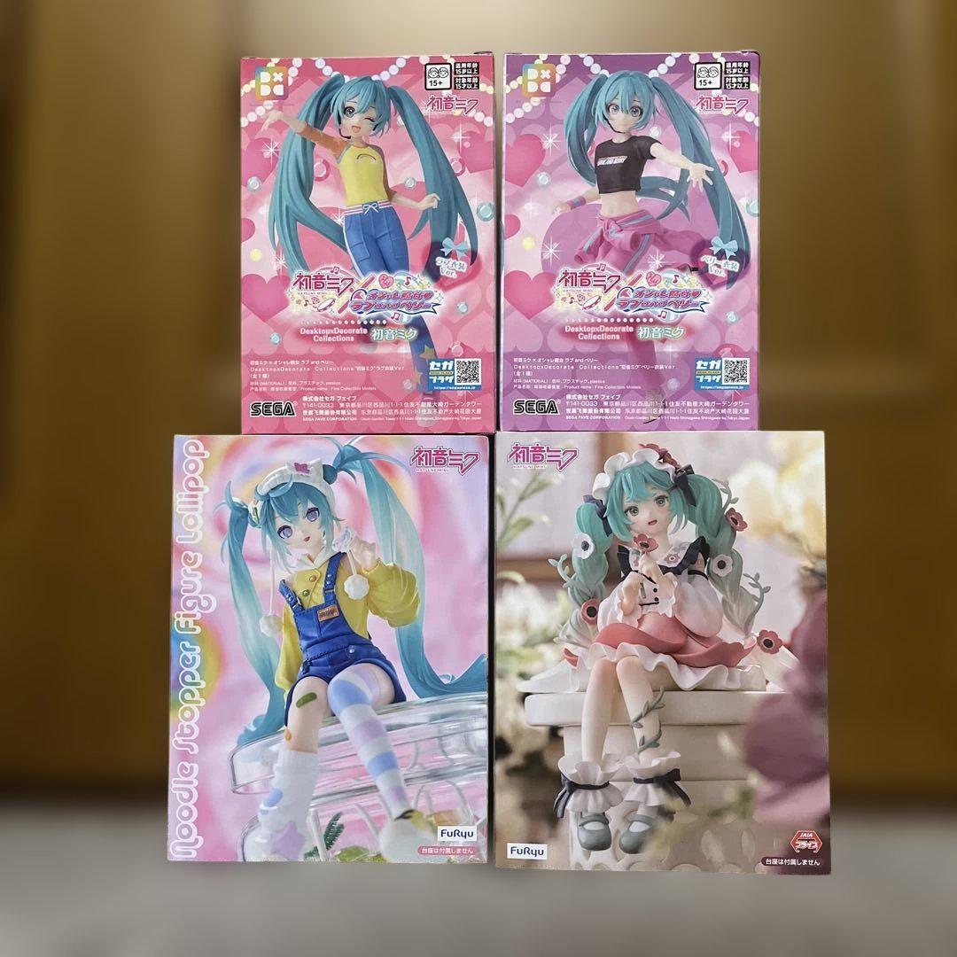 ミキミニ好きな人です☆彡プロフ様 万物成長シリーズフィギュア4体+4点セット 初音ミクシリーズ フィギュア 4点セット - メルカリ