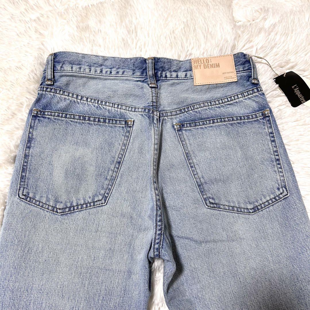 新品タグ付 アパルトモン KURO クロ Dear My BF Denim 25 パンツ