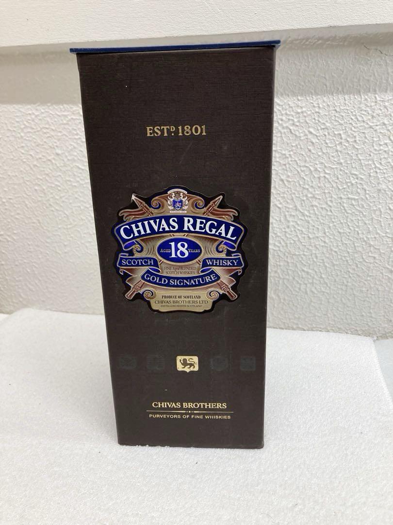 お値下げ【未開栓】CHIVAS REGAL 18年 700ml 40度