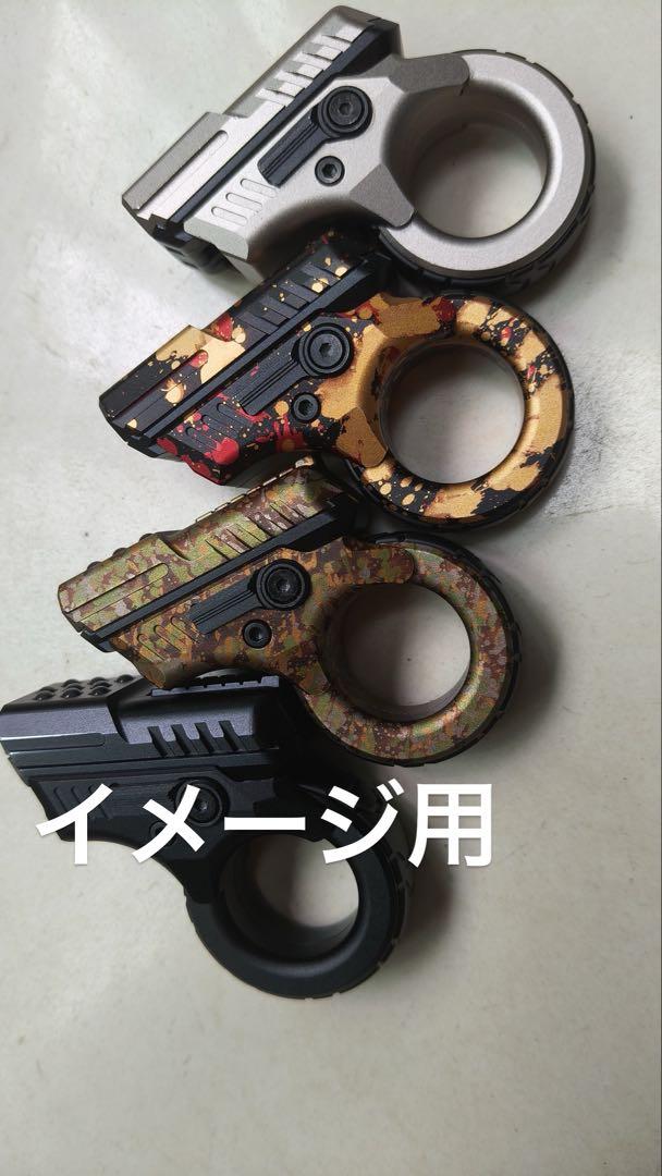 銃型 フィジェットトイ EDC Amazon | A-Zoom フィジェットスライダー Usifou チタニウム EDC