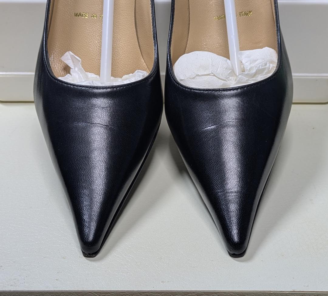 Bruno Magli パンプス 黒 サイズ:35/22.5cm 美品！