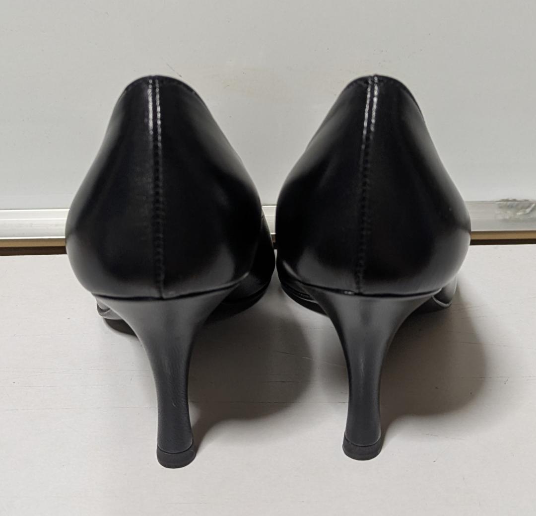 Bruno Magli パンプス 黒 サイズ:35/22.5cm 美品！