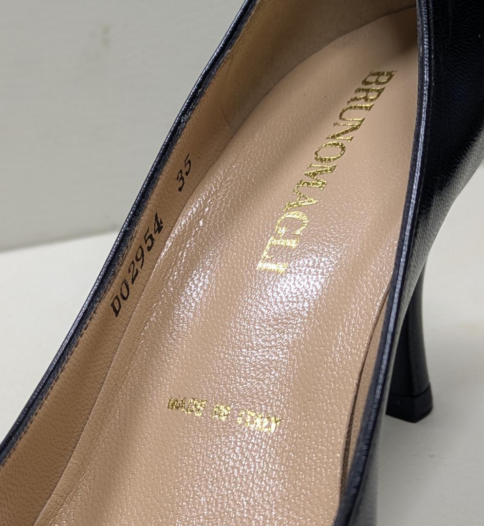 Bruno Magli パンプス 黒 サイズ:35/22.5cm 美品！