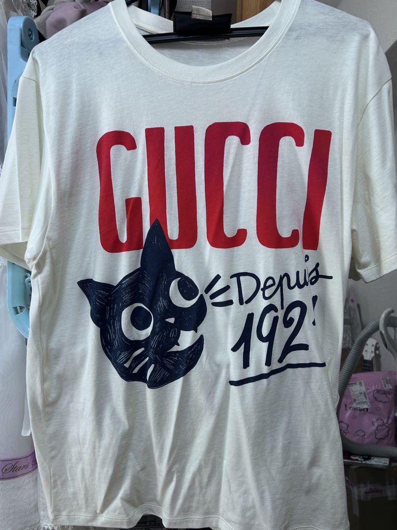 GUCCI Tシャツ　ねこ