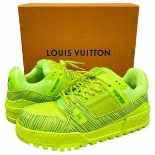 Louis Vuitton ネオンイエロー スニーカー