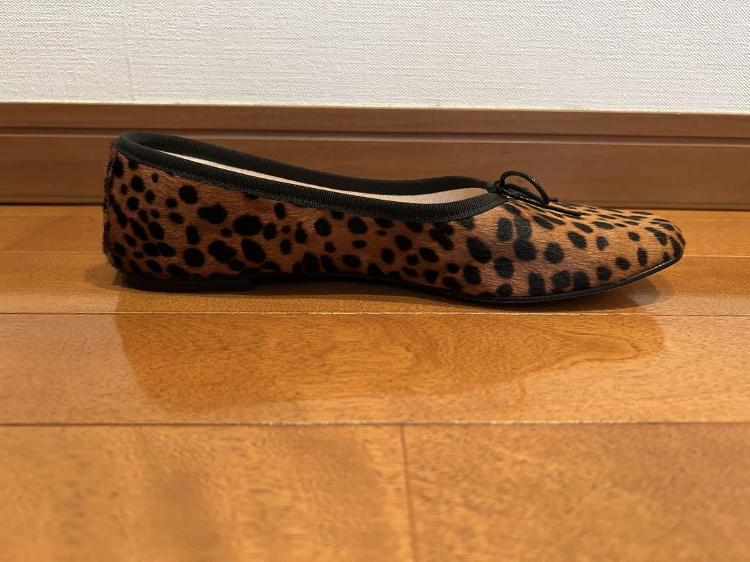 SPELTA スペルタ フラットバレエシューズ レオパード 38